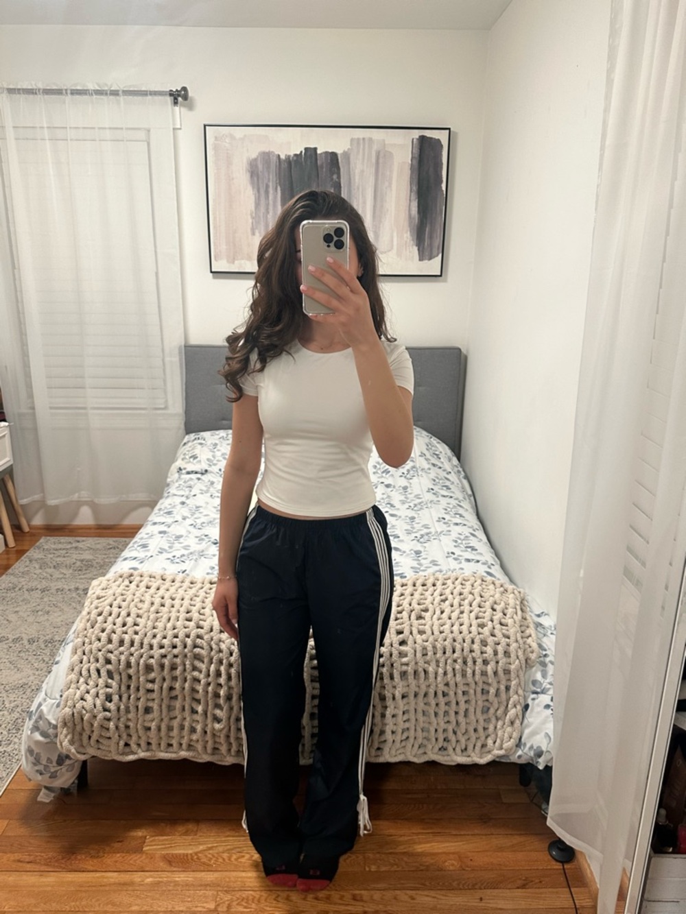 Edikted Black Track Pants – Size M
